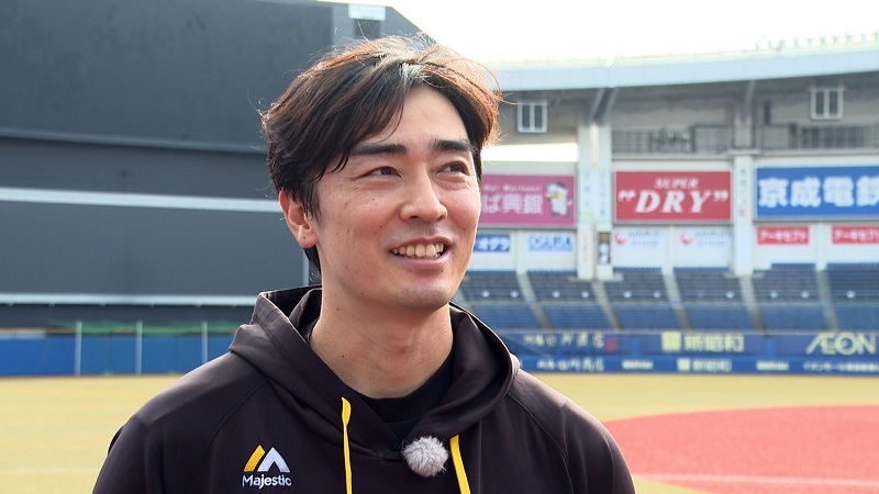 和田投手インタビュー写真