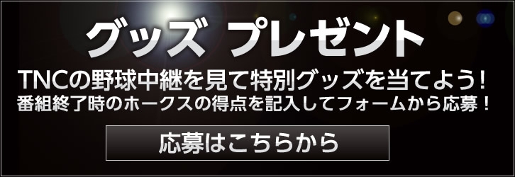 ホークスｌｉｖｅ ソフトバンク オリックス 多 番組情報 Tnc テレビ西日本